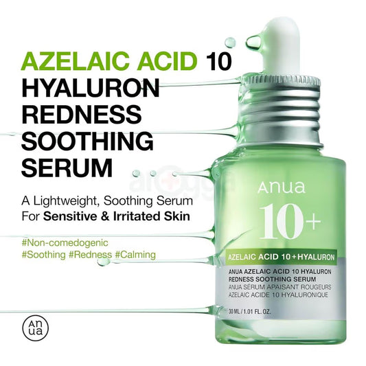 Anua 10+ Azelaic Acid Hyaluron Soothing Serum 30ml